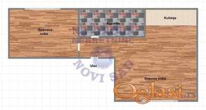 Odličan jednoiposoban stan sa dobrim rasporedom u izgradnji